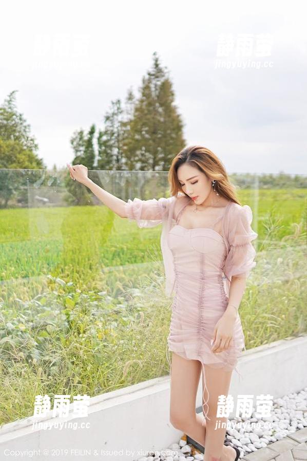 嗲囡囡 - 红尘中裸足的晗大大Via，私房美图的每一帧美得毫不留情