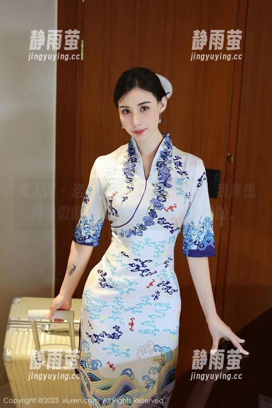 秀人网 - 这一套黑色作品太撩了，我真想问徐微微mia她的大胆在哪儿学的。