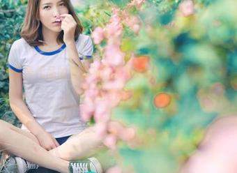 青豆客 - 没有替代品的黄歆苑chobits，纯正可爱，唯有她的照片是免费的！